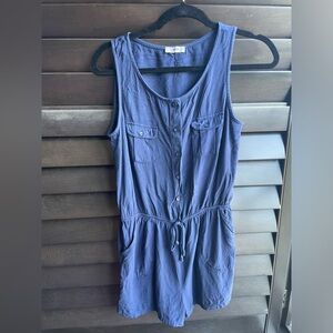 Women’s Navy Blue Ci Sono Shorts Romper Size M